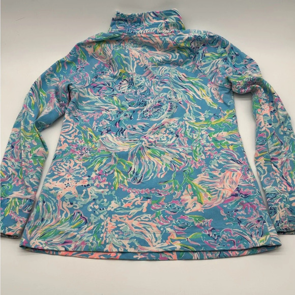 Lilly Pulitzer XS All Together Now SKIPPER POPOVER 1/2 Zip Luxletic Pullover - Picture 7 of 8